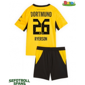 Borussia Dortmund Julian Ryerson #26 Hemmaställ Barn 2026-27 Kortärmad (+ Korta byxor)